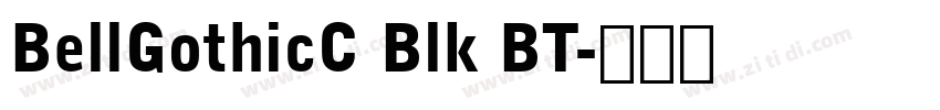 BellGothicC Blk BT字体转换 BellGothicC Blk BT字体转换
